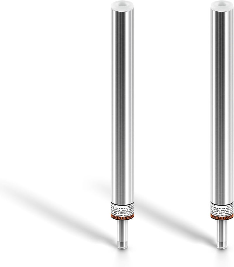 Bzcovac 3/4" Boat Seat Pin Post (2-Pack), Lock-in Style Non-Threaded Pedestal Post for Marine Boat Seat Mounting, Aluminum Extension Pole for Pontoon, Fishing Boat, Bass Boat, and More - Image 1